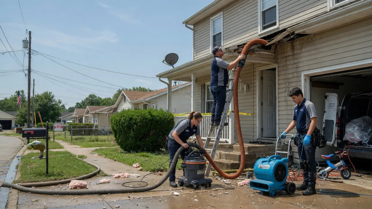 Water Damage Restoration in Moatsville, WV near me